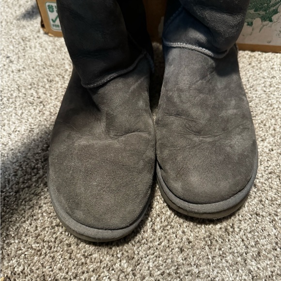 Gray Ugg Classic Tall Boots - Picture 2 of 5